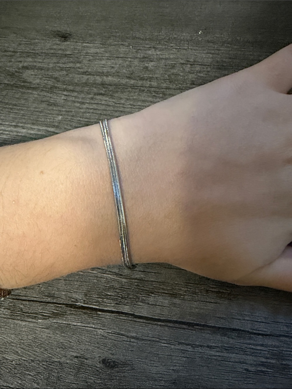 Stainless Steel 3 Chain Bracelet